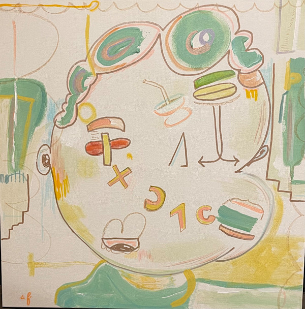 If chapped lips were green by Saundra Fleming