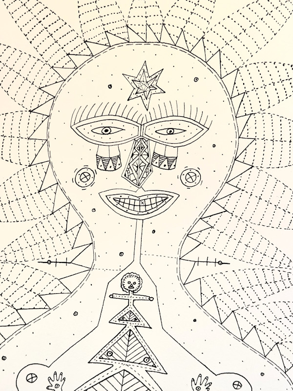 Automatic Drawing 1981-05 by George Brandt