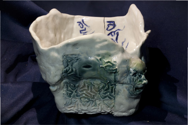 Bowl 'May you live in comfort' B. 216 by Kevin Marshall