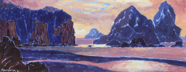 Cape Flattery V (Multiple Stacks and Tidal Pool) by David Haughton
