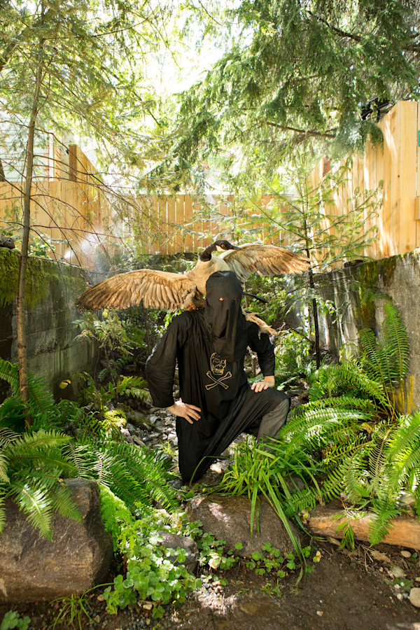 Scenes from the nanoforest: Death with Spirit Goose by Daniel Smith