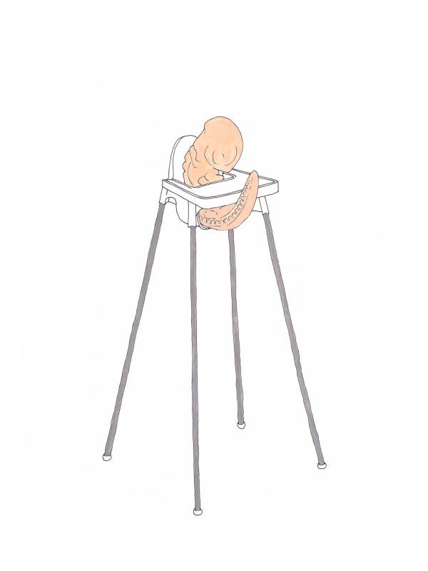 High Chair by JoEllen Wang