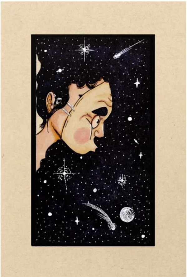 Hyottoko Galaxy by Marie Okuma Johnston