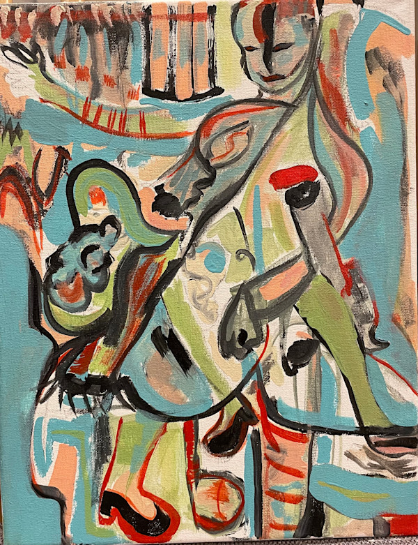 Girl As Bass by Saundra Fleming