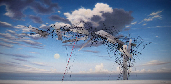 #199 architecture on the beach by Robert Bickel