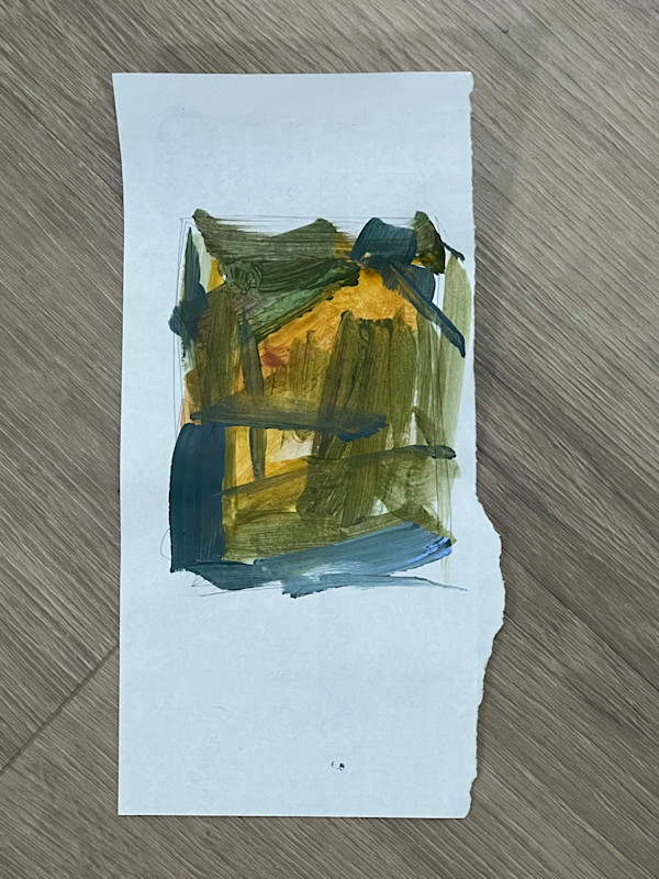 color study for 'Defiant' by Shruti Ghatak