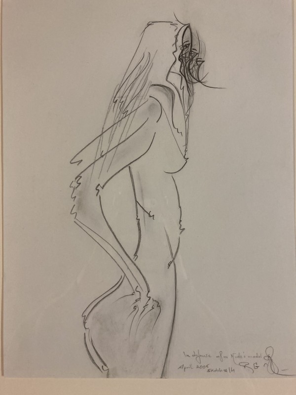 In Defense of A Nude's Model by Rajaa Gharbi