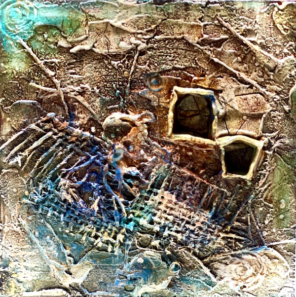 Beginnings in Blue 2 by Sanjida Mity
