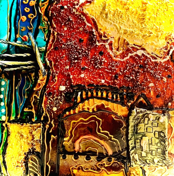 Pierced Boundaries 3 by Sanjida Mity