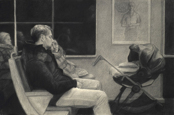 Red Line to Silver Spring by Kathy Roseth, Image 1.