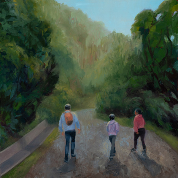 Family Walk by Kathy Roseth, Image 1.