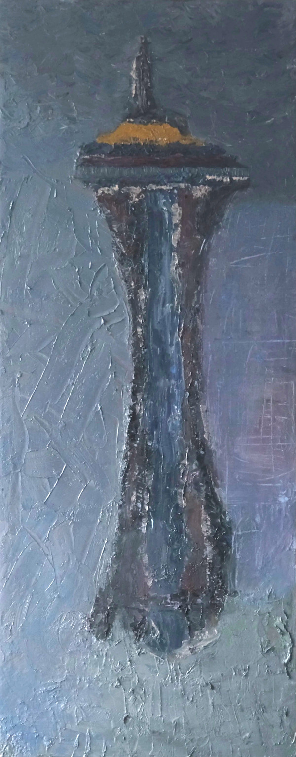 Negative Space Needle by Layomi Akinrinade