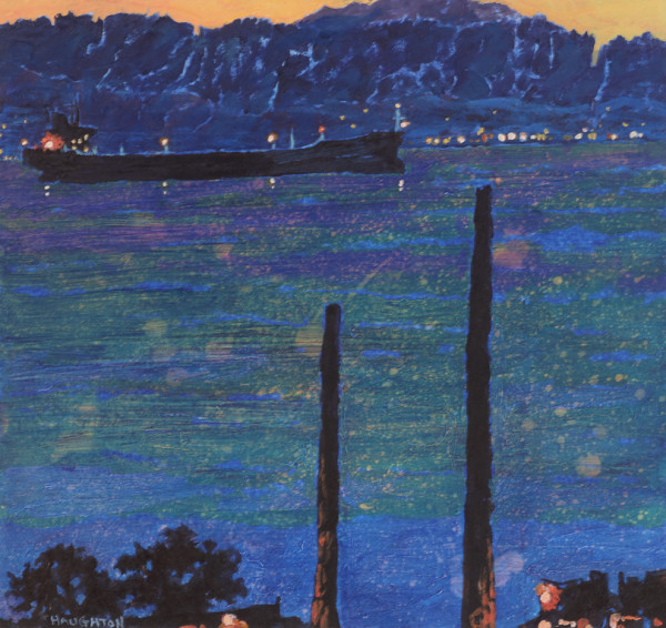 Nocturne: View From The Pensione II by David Haughton