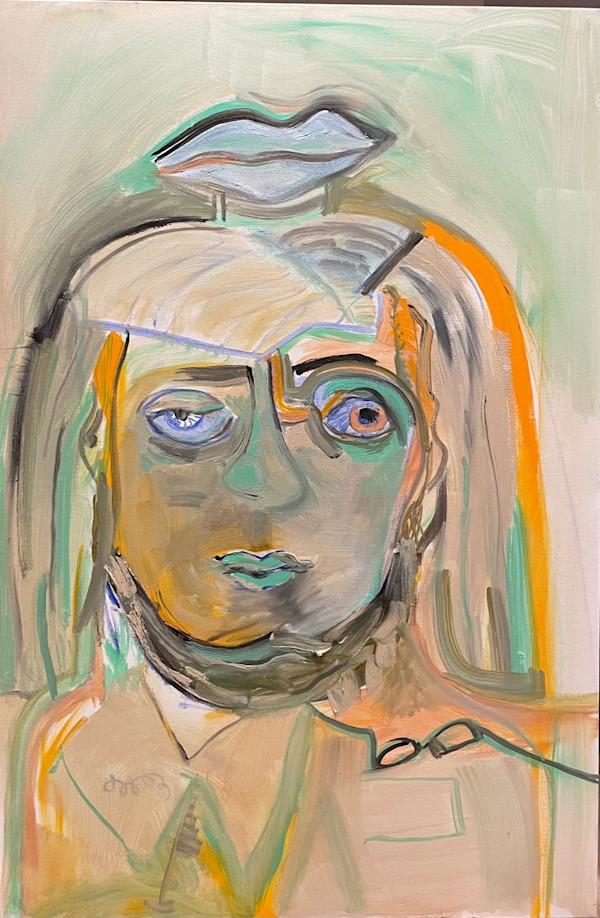 Self Portrait by Saundra Fleming