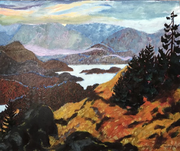 Top of the Island X by David Haughton