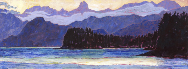 View from the Beach House X - Early Morning Light by David Haughton