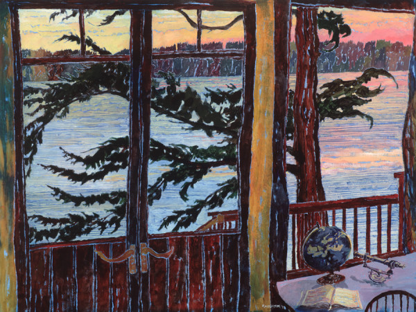 View from the Lodge V by David Haughton