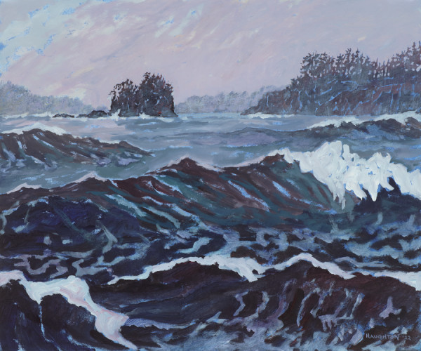 View from (within) the Waves XVIII by David Haughton
