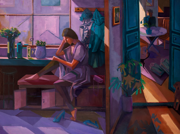 Violet Melancholy by Xin Lu
