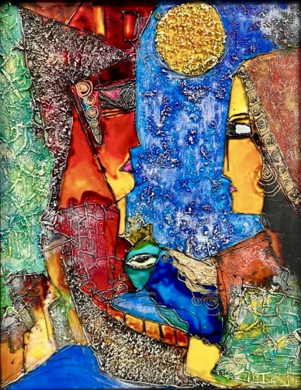 Midnight Faces 3 by Sanjida Mity