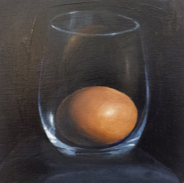 "Egg Cup," Greeting card, 5 copies by Kathy Roseth