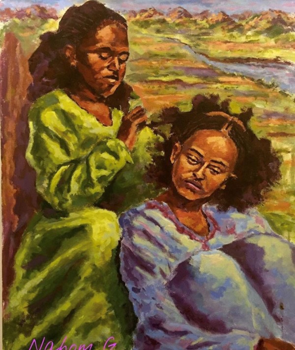 Therapeutic braiding by Nahom Ghirmay