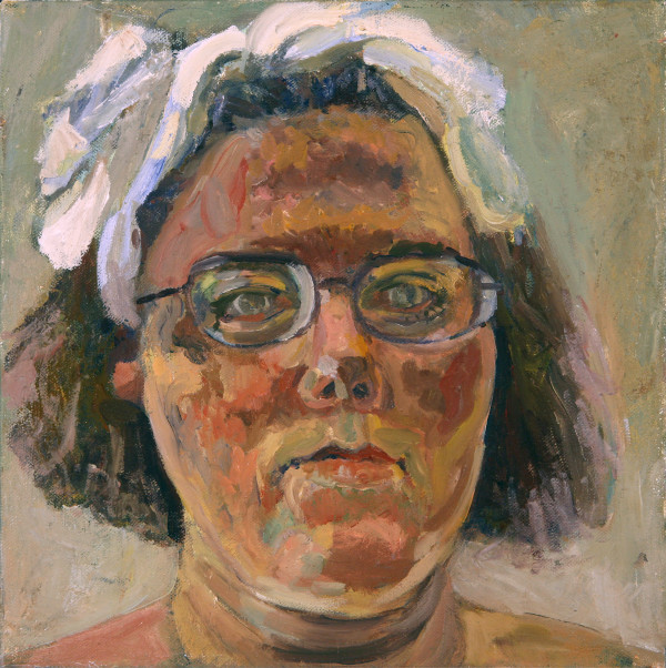 Self Portrait with Rag by Carol Adelman