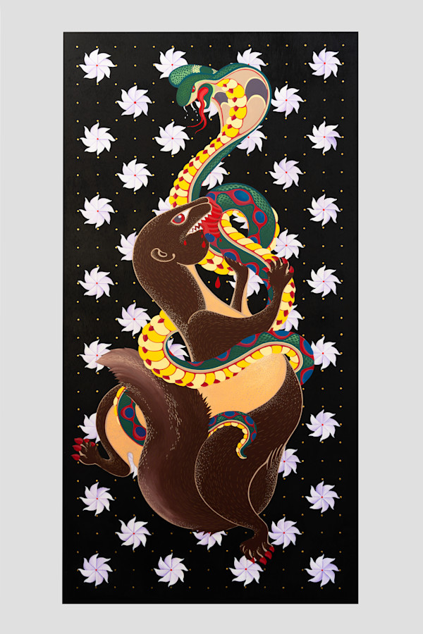 Snake and the mongoose by Suneeva Saldanha