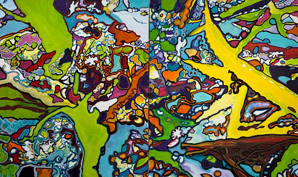 Environs, 2a  2b by Rebecca Hamm