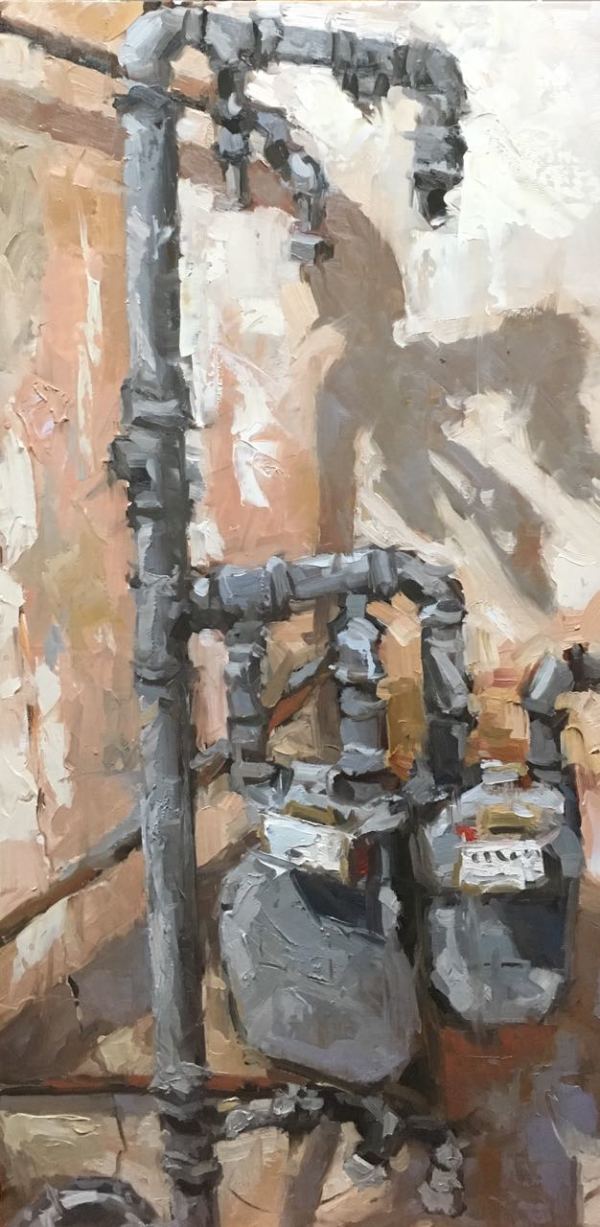 two meters hanging by David Boyd Jr