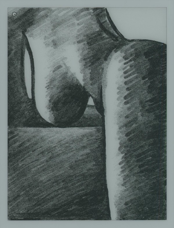 Female nude at the window by Savvas Porakos