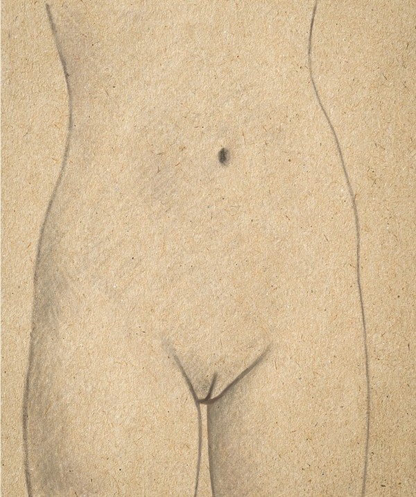 Female torso by Savvas Porakos
