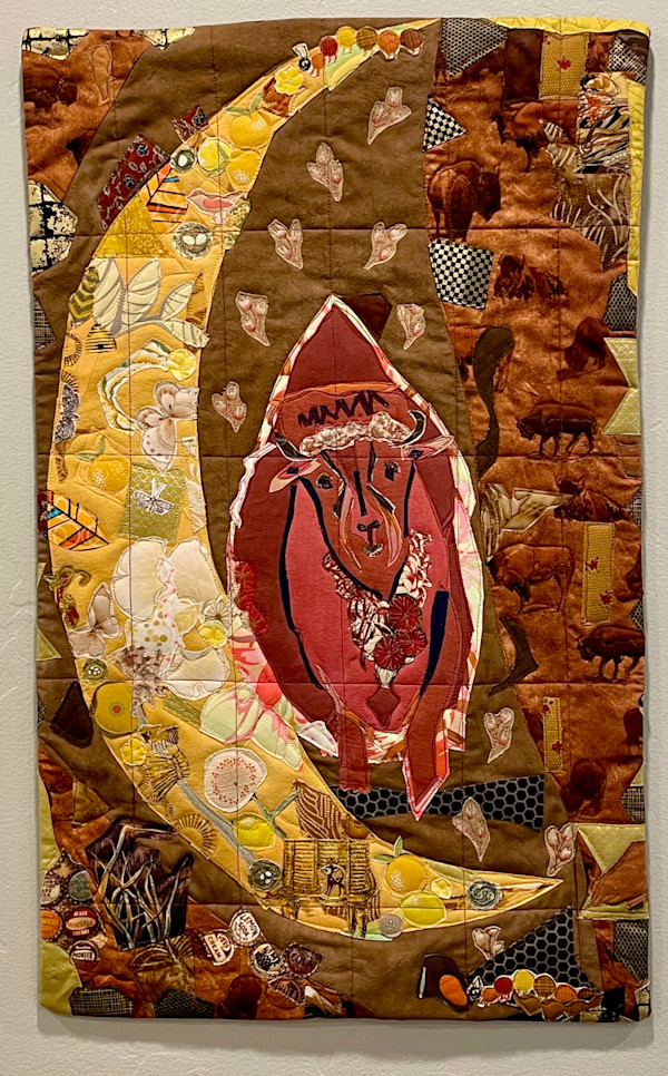 Maiden (red dog) by Audrey Hyvonen