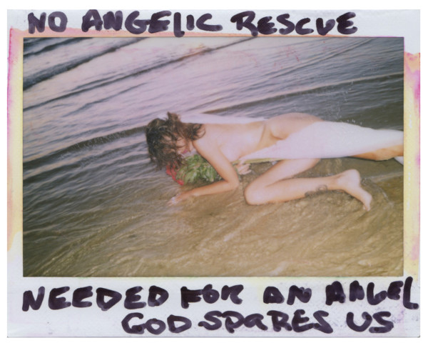 No Angelic Rescue Needed for an Angel God Spare Us by Paz  De La Huerta
