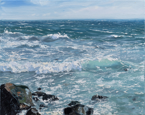Summer Rocks n Surf by Annie Wildey