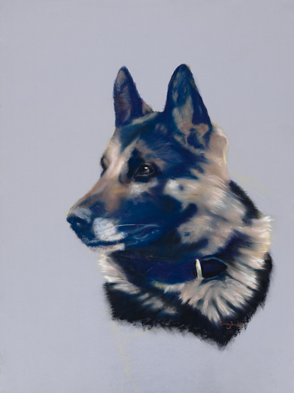 *Mangus, Police K-9 by Cindy Berceli, Image 1.