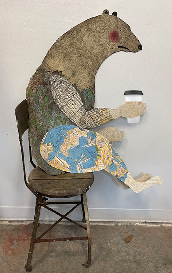 Cafe Bear by Dawn Endean