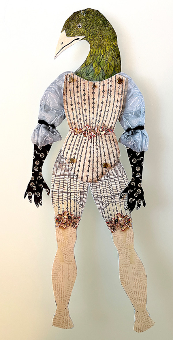 Mini Figure - Bird by Dawn Endean
