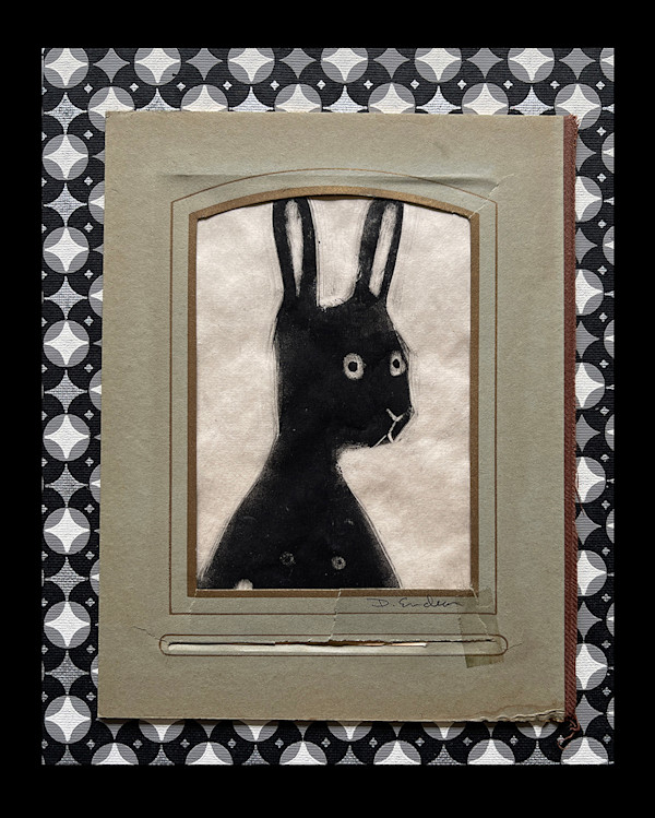 Vintage Rabbit 2 by Dawn Endean