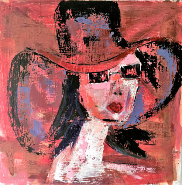 Girl in the Big Hat