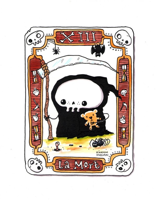 La Mort - Tarot # XIII by Vikram Madan