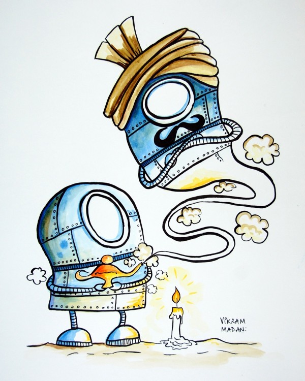 I Dream of Robo-Genie by Vikram Madan