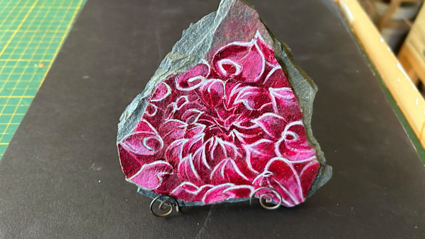 Dahlia design by Karen Phillips~Curran, Image 1.