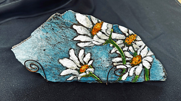 Daisies 26 by Karen Phillips~Curran, Image 1.