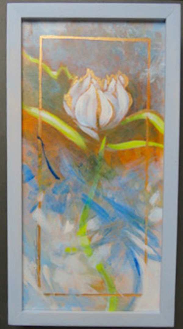 Floating, Lily,  study by Karen Phillips~Curran