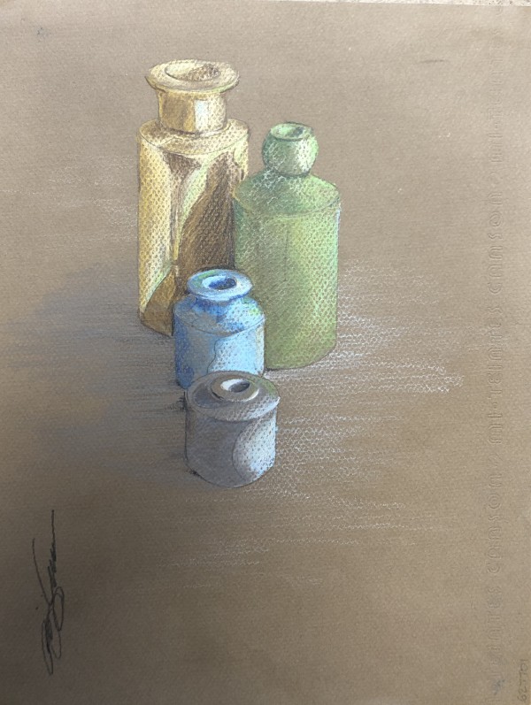 4 jars by Karen Phillips~Curran