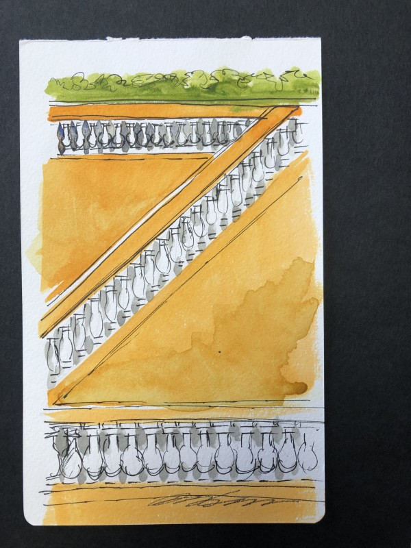 Orange Stairs