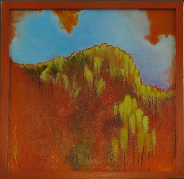 Mountains of New leaves, Porcupine by Karen Phillips~Curran