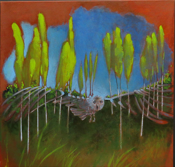 Owl in the Glen by Karen Phillips~Curran