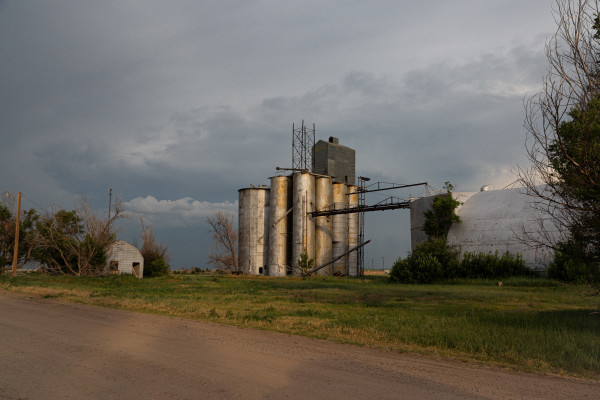 Kit Carson Grain Elevator by T. Chick McClure
